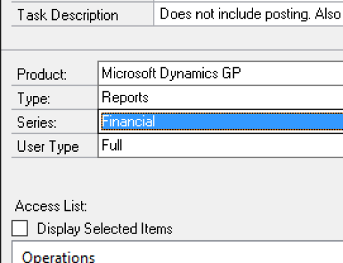 Copy/Paste GL Transactions from Excel to Microsoft Dynamics GP in 4 Easy Steps