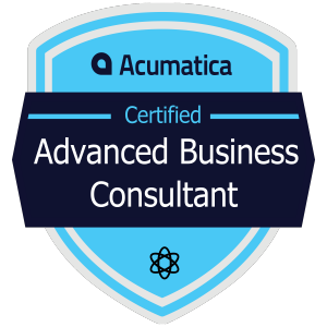 Acumatica Certified Advanced Business Consultant