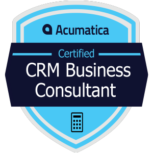 Acumatica Certified CRM Business Consultant