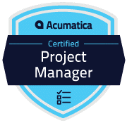 Acumatica Certified Project Manager