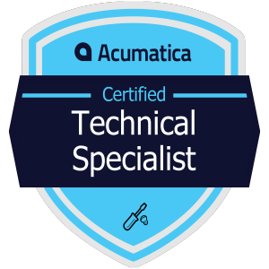 Acumatica Certified Technical Specialist