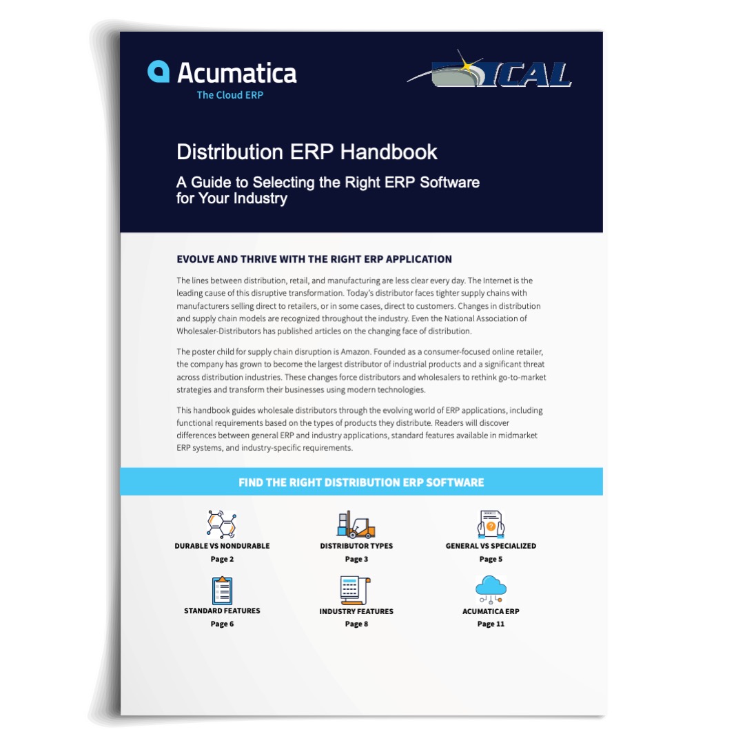 Acumatica Distribution ERP Handbook