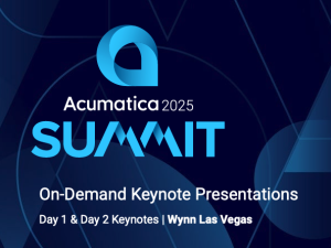 Acumatica Summit On-Demand Keynote Presentations