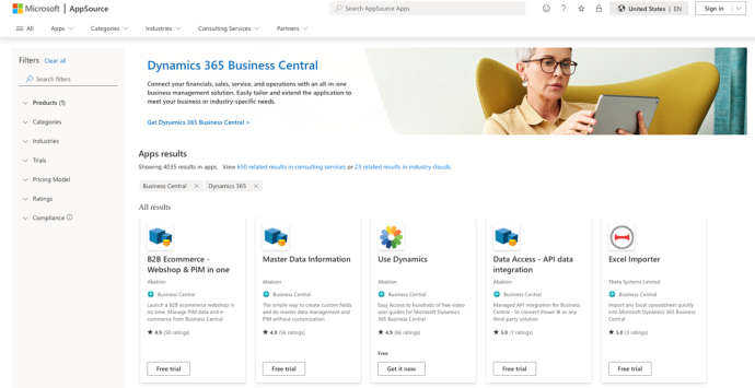 Dynamics 365 Business Central 3rd Party Integrations