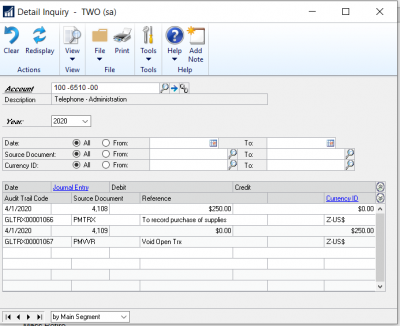 Dynamics GP Posting Controls Provide Better Audit Trail Than QuickBooks