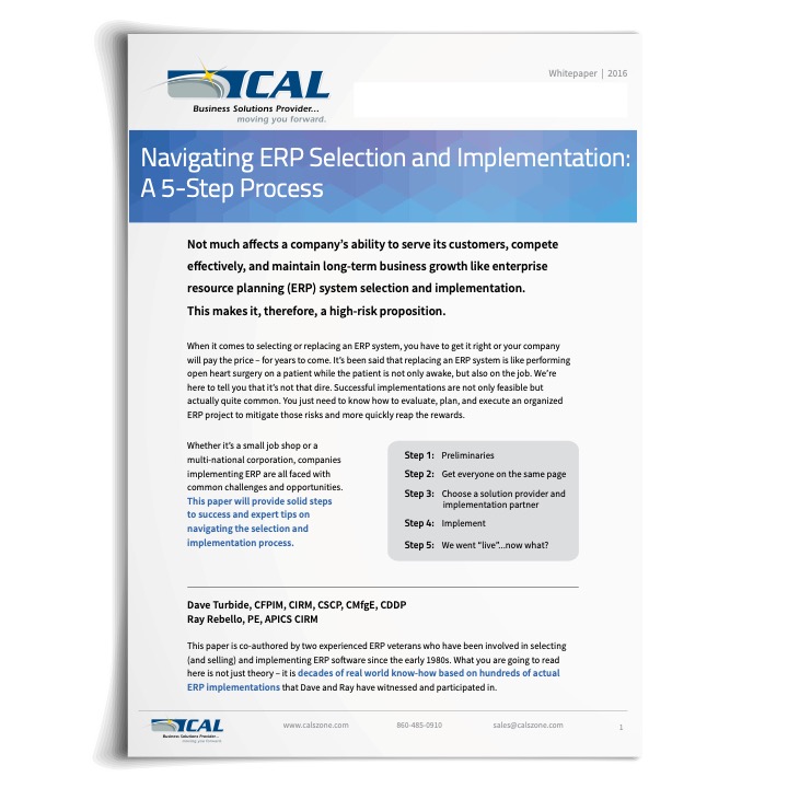 ERP Selection And Implementation: Navigating A 5-Step Process