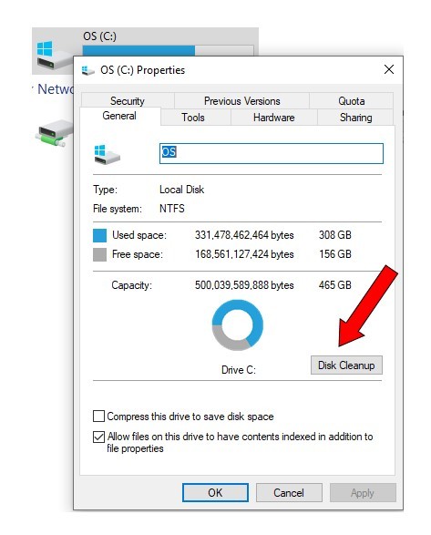 how to run glary disk cleaner on backup drive
